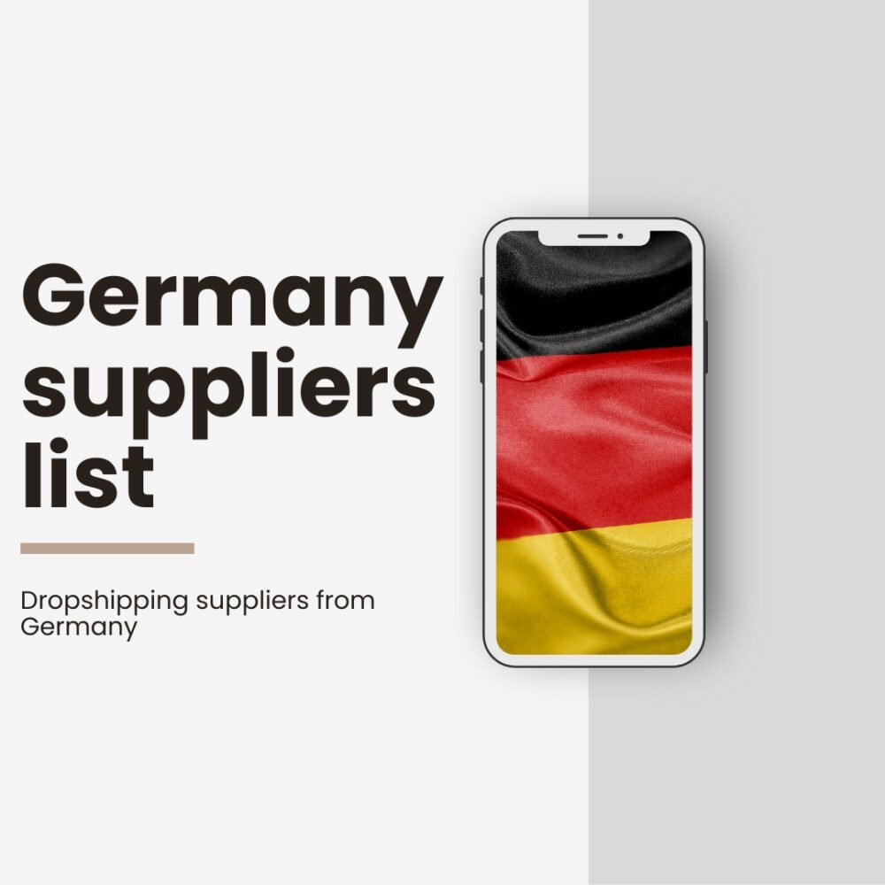 Germany wholesale and dropshipping suppliers list