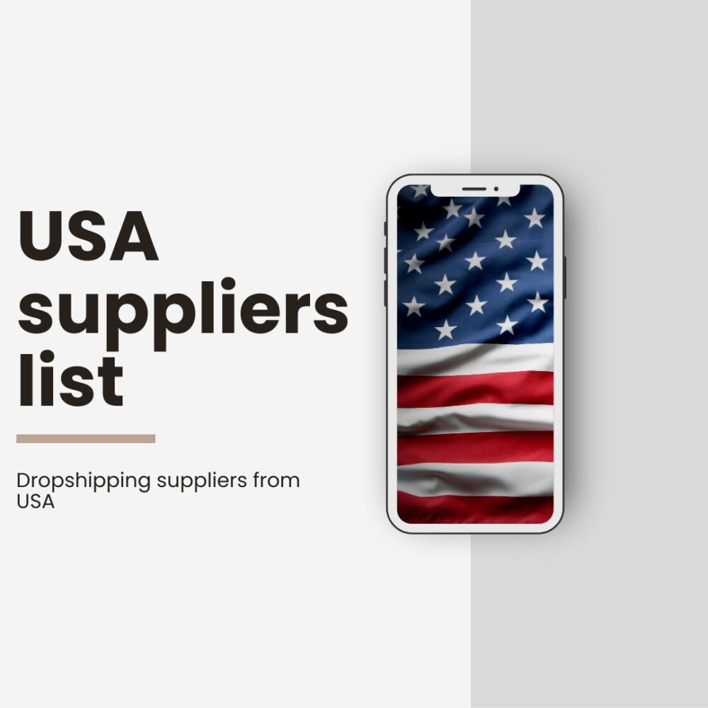 USA wholesale and dropshipping suppliers list